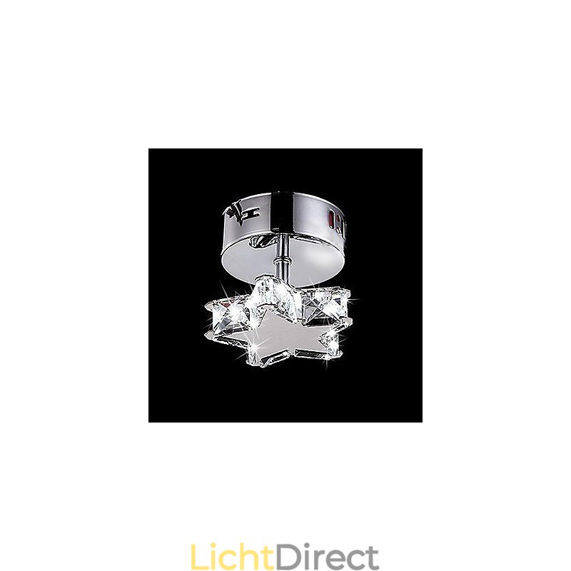 Moderne eigentijdse kristallen metalen inbouwkast