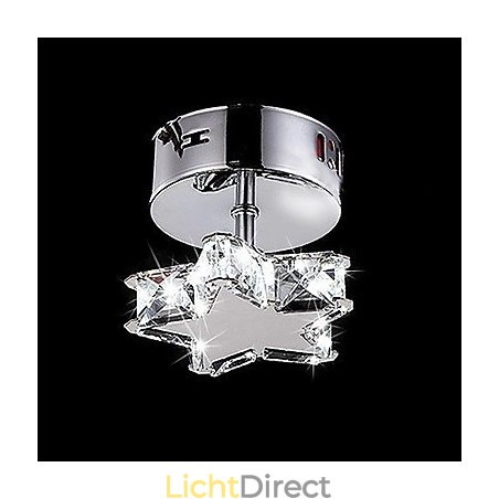 Moderne eigentijdse kristallen metalen inbouwkast