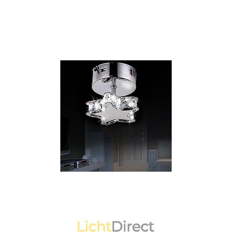 Moderne eigentijdse kristallen metalen inbouwkast