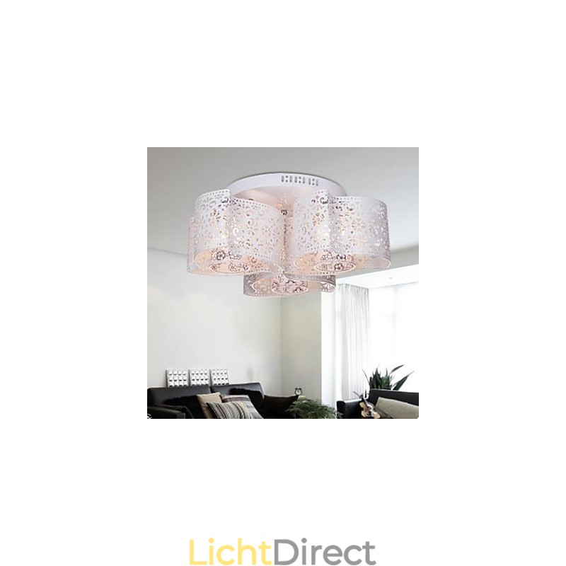 Smeedijzeren ronde lamp Warme wind 3 absorberende koepellamp