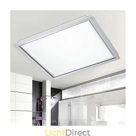 Geïntegreerde plafondlamp paneellamp witte rand Geïntegreerde plafondlamp paneellamp witte rand