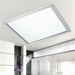 Geïntegreerde plafondlamp paneellamp witte rand
