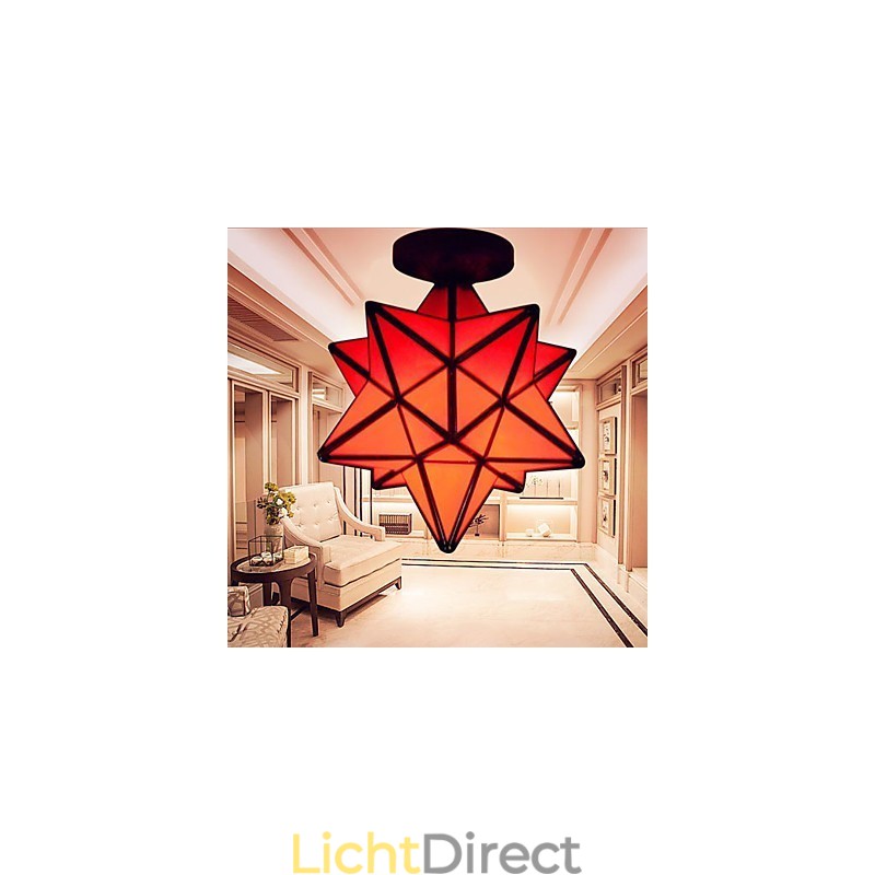 Artistieke individualiteit creatieve veranda moderne sterren absorberen koepel licht lamp