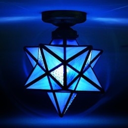 Artistieke individualiteit creatieve veranda moderne sterren absorberen koepel licht lamp