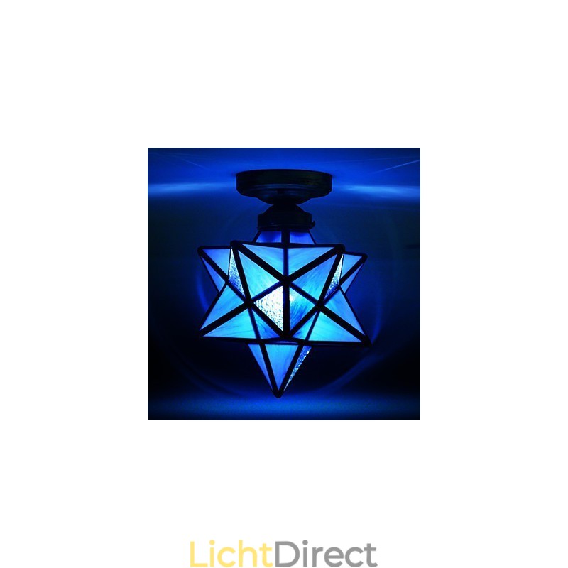 Artistieke individualiteit creatieve veranda moderne sterren absorberen koepel licht lamp