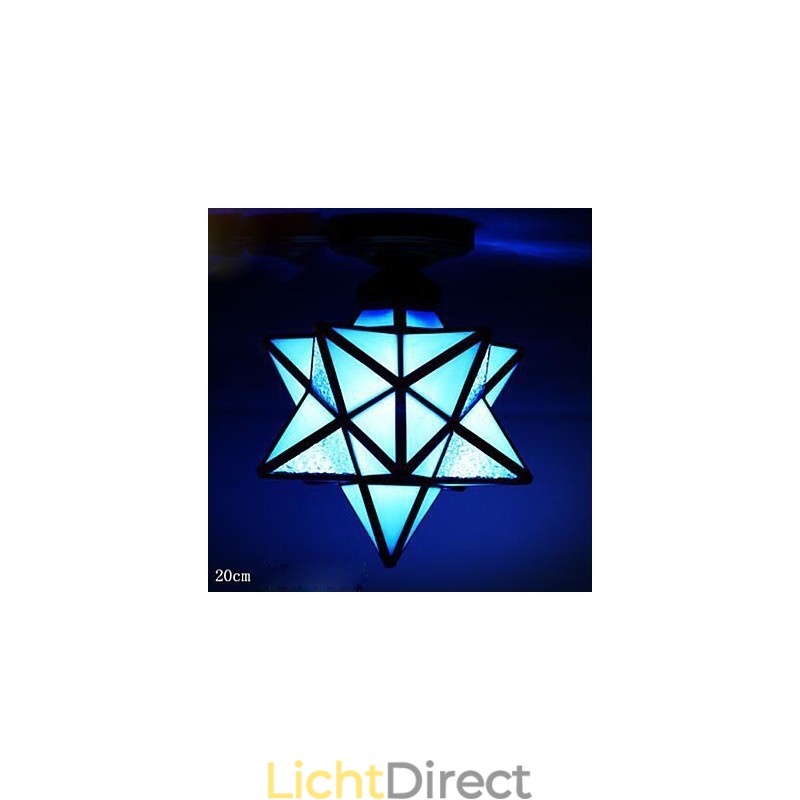 Artistieke individualiteit creatieve veranda moderne sterren absorberen koepel licht lamp