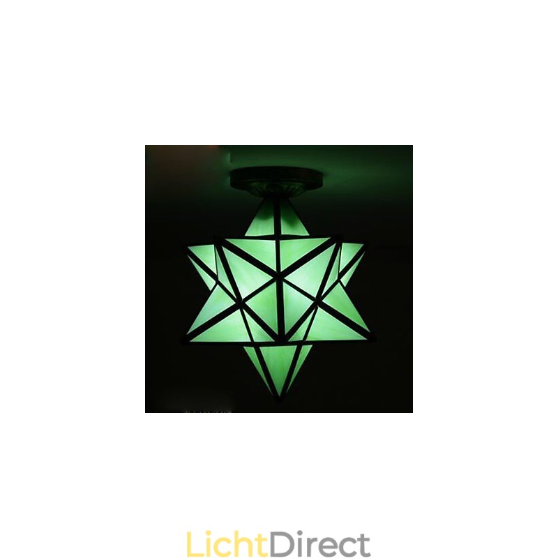 Artistieke individualiteit creatieve veranda moderne sterren absorberen koepel licht lamp