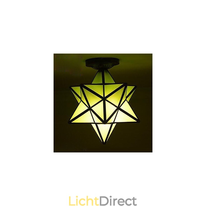 Artistieke individualiteit creatieve veranda moderne sterren absorberen koepel licht lamp