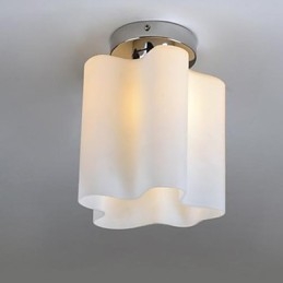 Koplampen en lantaarns Glazen wolken absorberen koepellamp hanglamp