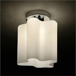 Koplampen en lantaarns Glazen wolken absorberen koepellamp hanglamp