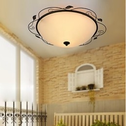 32CM Europa Type Stijl Landelijk Klassiek Absorb Koepel Licht Lamp