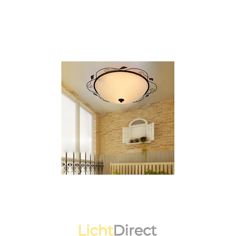 32CM Europa Type Stijl Landelijk Klassiek Absorb Koepel Licht Lamp