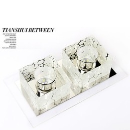 27*15*5CM Kristallen Plafondlamp Spotlight SMD 6W Creatieve Lamp Buislicht Kleurrijke Kleur Koepellicht