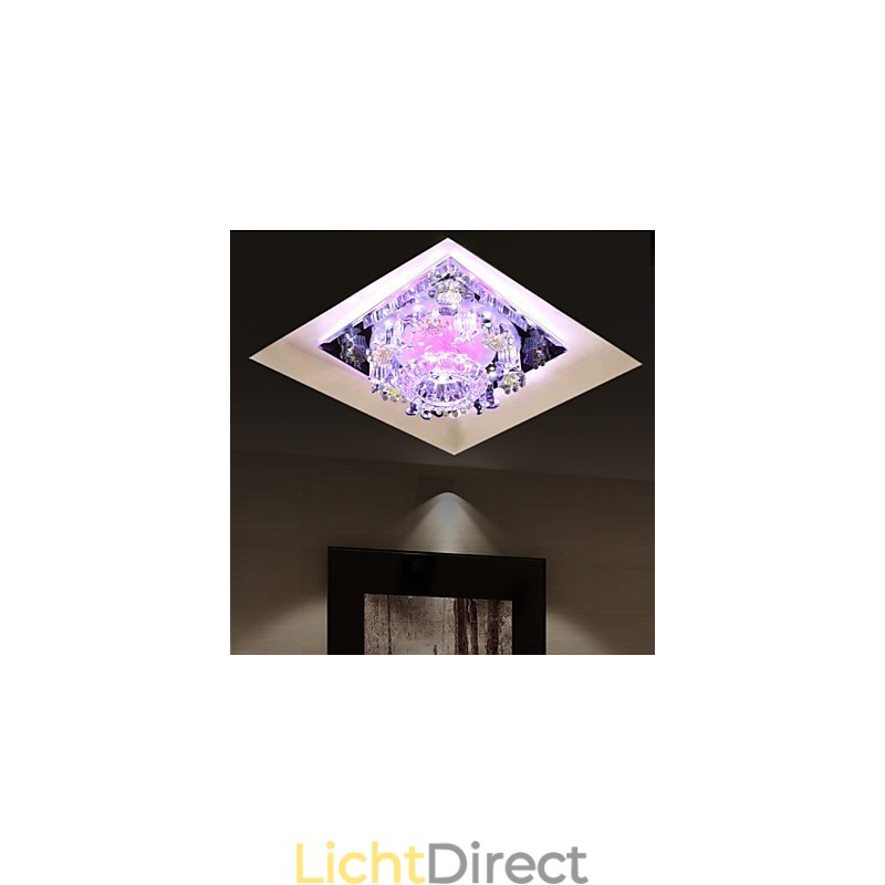 Vierkante pokkenlamp licht kristal licht Creatives koepel licht buislamp licht
