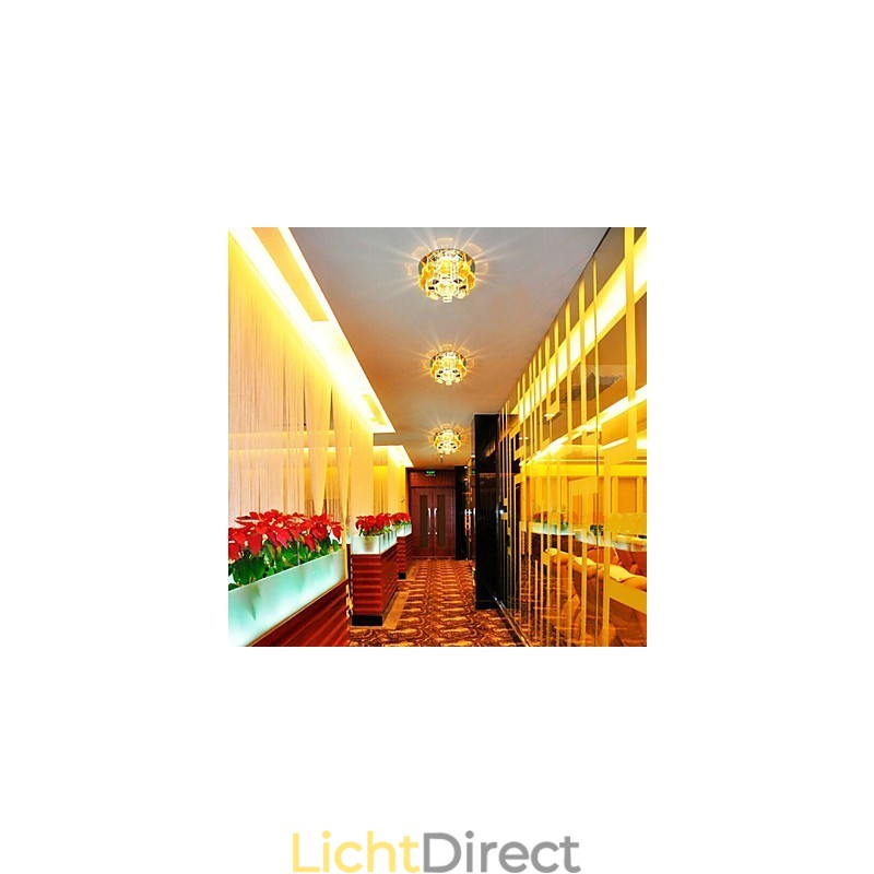 12*4.5Cm Kristallen Lamp Smd CreativeTube Spotlight Absorberende Koepellamp
