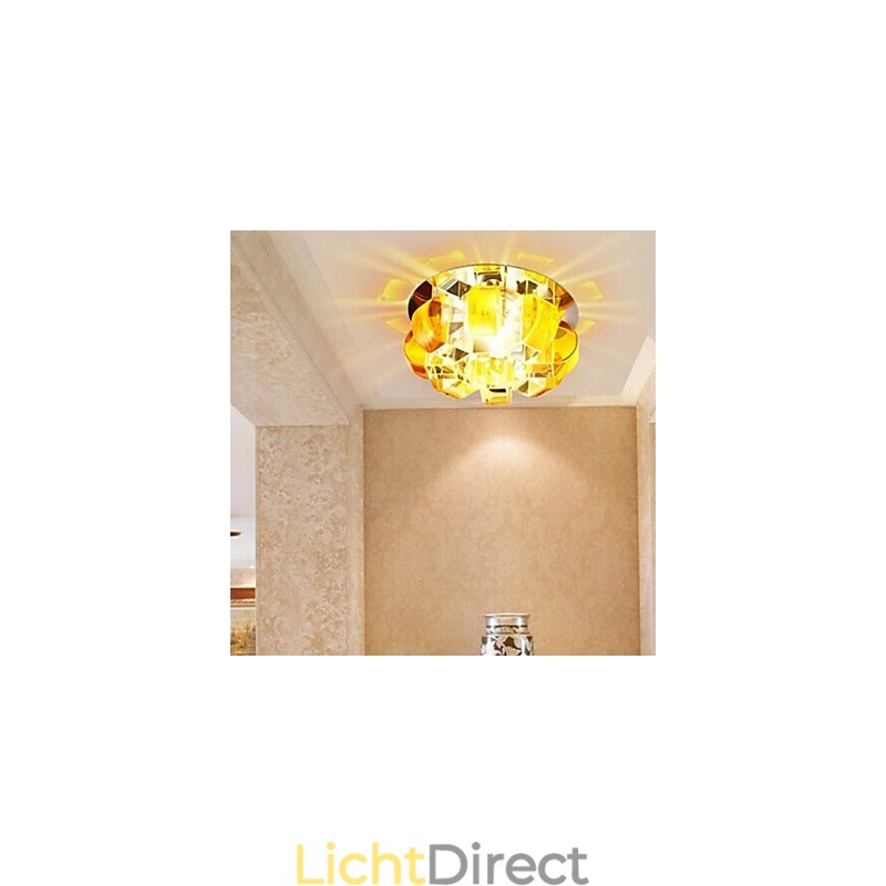 12*4.5Cm Kristallen Lamp Smd CreativeTube Spotlight Absorberende Koepellamp