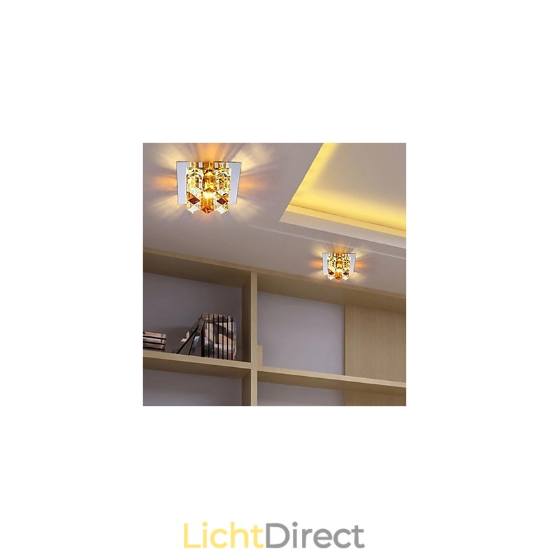 12*4.5Cm Kristallen Lamp Smd CreativeTube Spotlight Absorb Koepellicht
