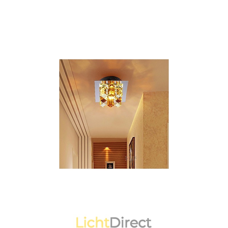 12*4.5Cm Kristallen Lamp Smd CreativeTube Spotlight Absorb Koepellicht