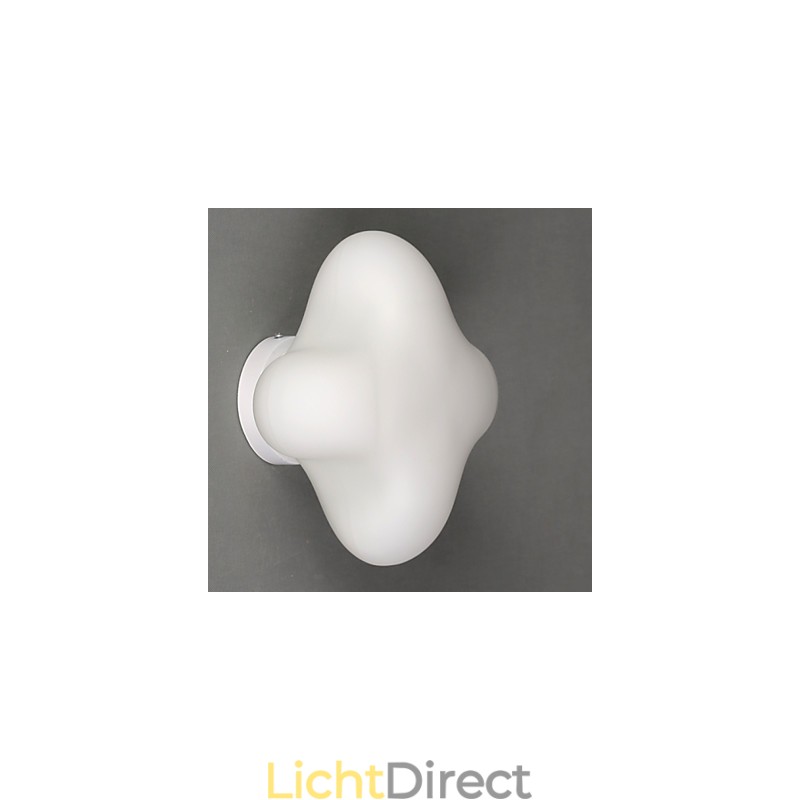 22*22CM Hedendaagse en gecontracteerde enkele kop Lucky Grass glazen koepellamp