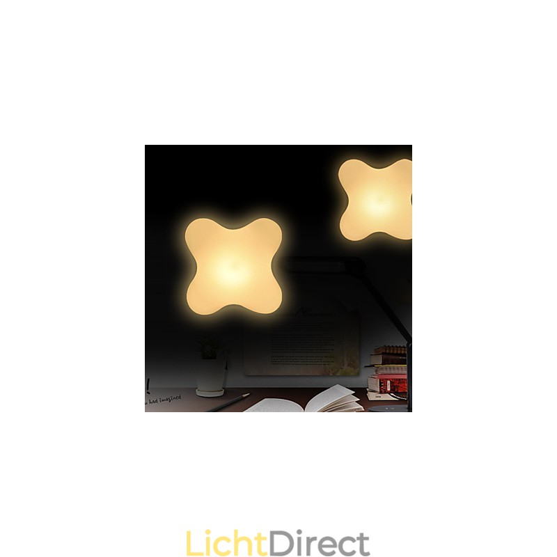 22*22CM Hedendaagse en gecontracteerde enkele kop Lucky Grass glazen koepellamp