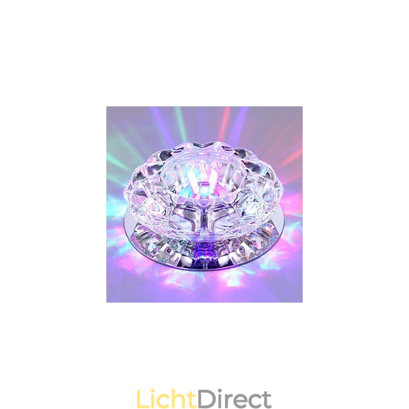 Kristallen plafondlamp Spotlight SMD 3W Creatieve lamp Absorb Dome Light