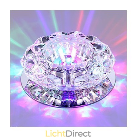 Kristallen plafondlamp Spotlight SMD 3W Creatieve lamp Absorb Dome Light Kristallen plafondlamp Spotlight SMD 3W Creatieve lamp Absorb Dome Light