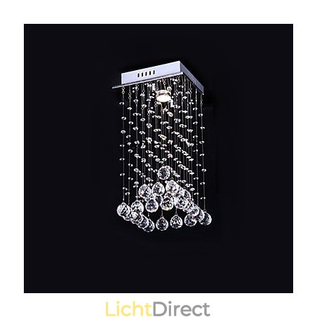 Moderne eigentijdse kristallen gegalvaniseerde metalen kroonluchter inbouw Moderne eigentijdse kristallen gegalvaniseerde metalen kroonluchter inbouw