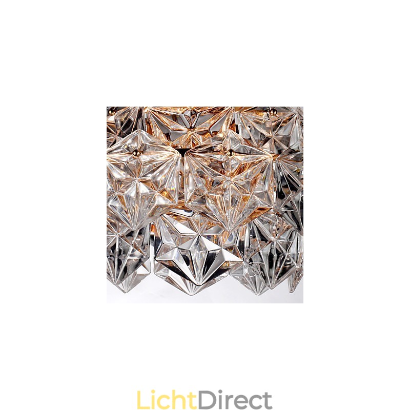 Moderne eigentijdse kristal andere kristallen kroonluchter hanglamp inbouw