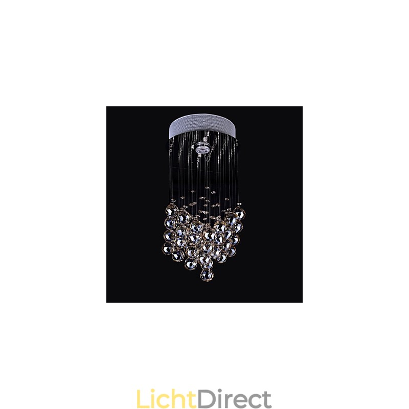 1 Licht Helder licht K9 Kristallen Kroonluchterlamp