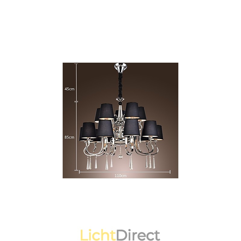 Moderne eigentijdse traditionele klassieke rustieke lodge vintage land eiland chromen metalen kroonluchter