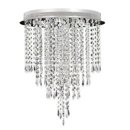 Moderne eigentijdse kristal chroom kristal inbouw kinderen