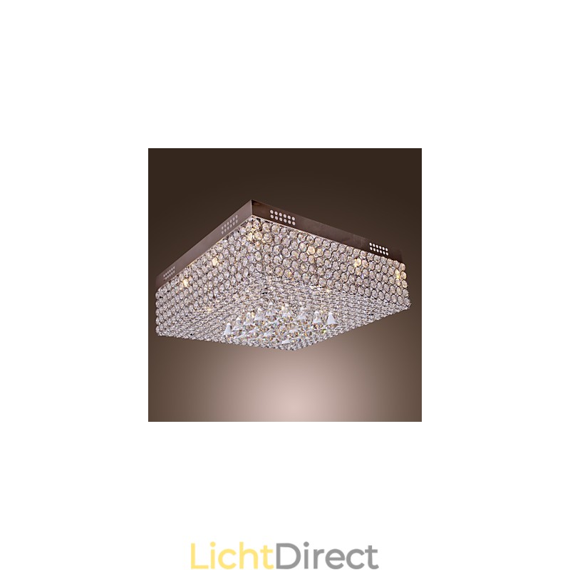 Kristallen plafondlamp met 45 kleuren