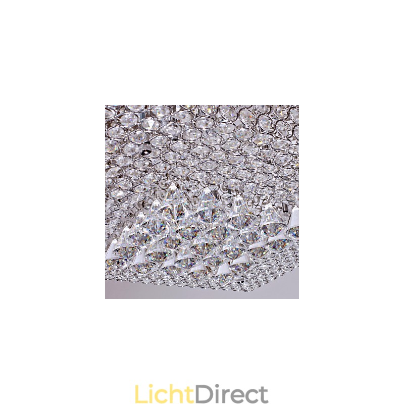 Kristallen plafondlamp met 45 kleuren