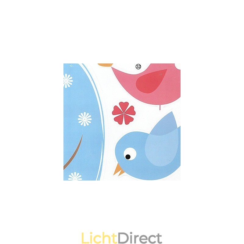 Creatieve 3D-behangpapier wandlamp moderne nachtlamp kan de muurstickers verwijderen