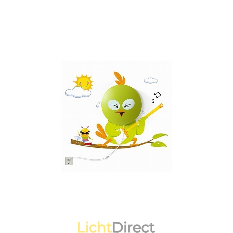 Behang Wandlampen Bloem Gezicht DIY Leuke Sfeer Nachtlampje Kinderen Bedlamp Decoratie