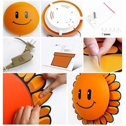 Wandlampen Moderne Hedendaagse Creatieve 3D Behangpapier Wandlamp Licht