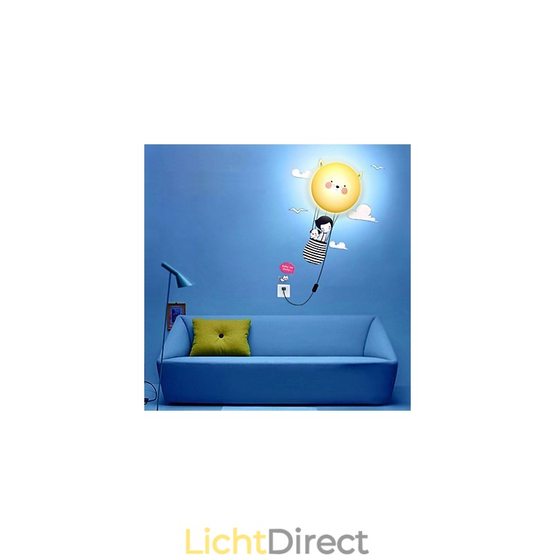 Wandlampen Modern Hedendaags Creatief 3D Behangpapier Wandlamp Licht
