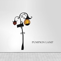 Pompoen Hoge Temperatuurbestendige Plastic Licht En Creatieve 3D Behangpapier Wandlamp