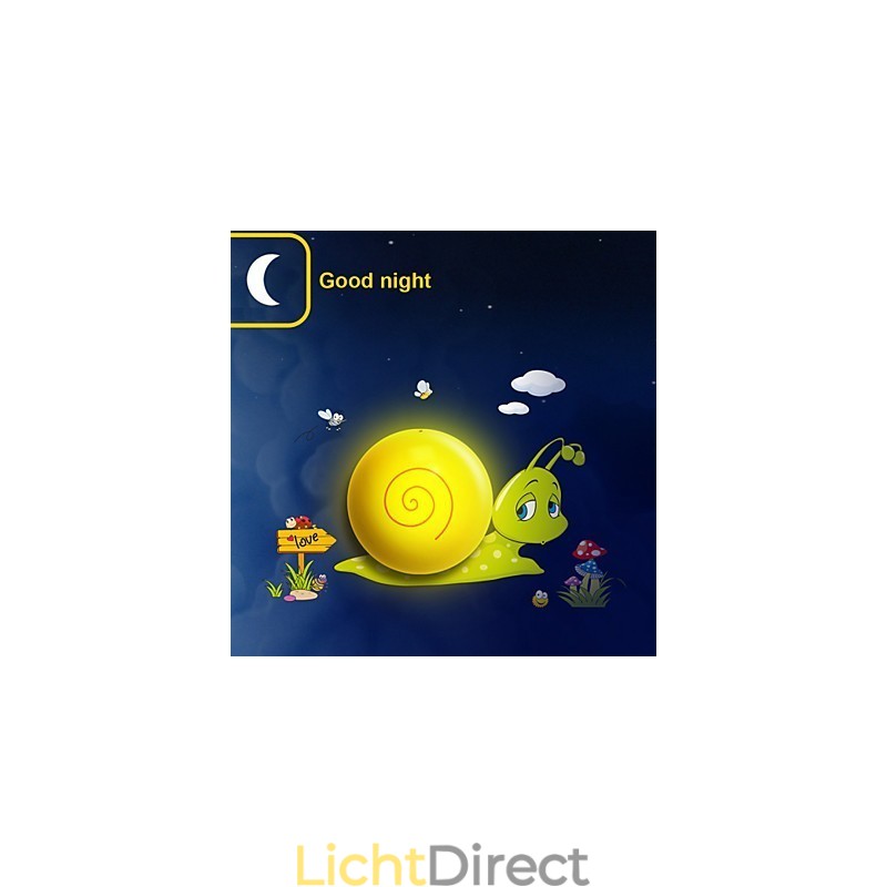 Slak Hoge Temperatuurbestendige Plastic Licht En 10 C Kan Creatieve 3D Behang Wandlamp Verwijderen