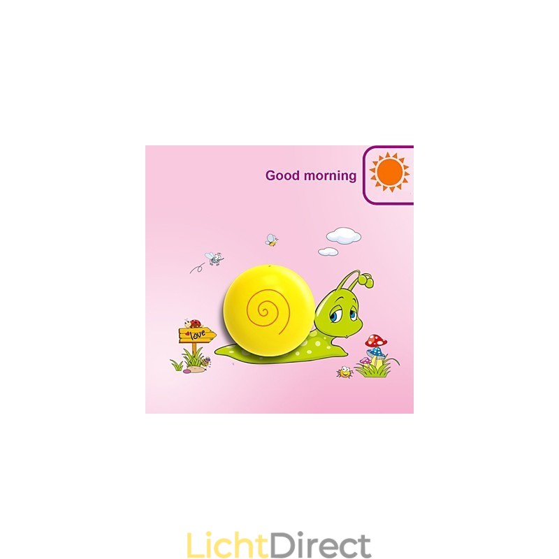 Slak Hoge Temperatuurbestendige Plastic Licht En 10 C Kan Creatieve 3D Behang Wandlamp Verwijderen