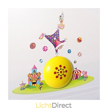 Clown Hoge Temperatuurbestendige Plastic Licht En 10 C Kan Creatieve 3D Behang Wandlamp Verwijderen Clown Hoge Temperatuurbestendige Plastic Licht En 10 C Kan Creatieve 3D Behang Wandlamp Verwijderen