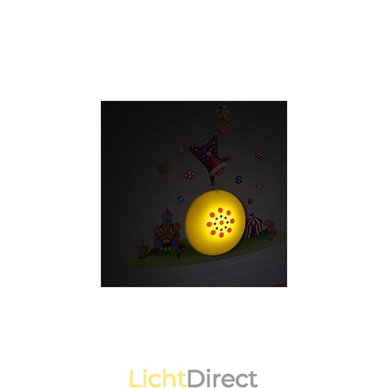 Clown Hoge Temperatuurbestendige Plastic Licht En 10 C Kan Creatieve 3D Behang Wandlamp Verwijderen