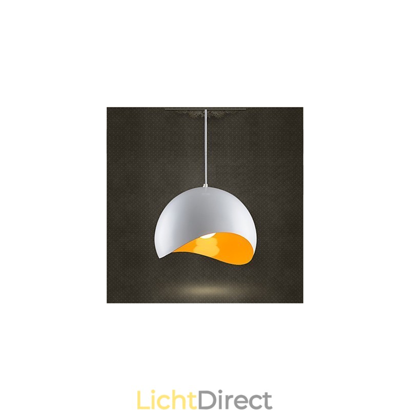 Retro Apple hanglamp met lampvoet