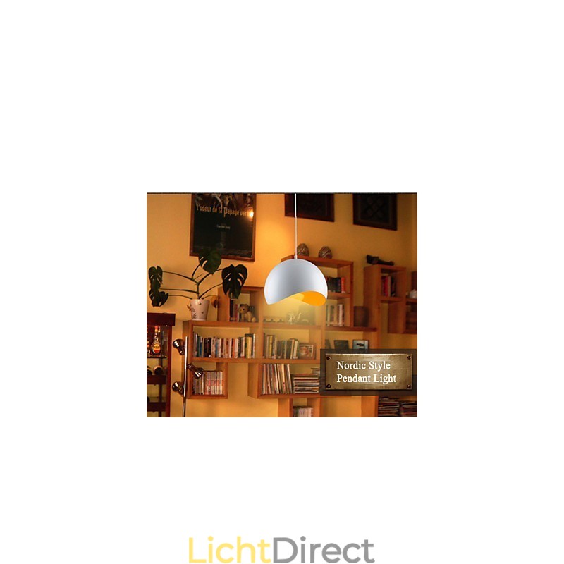 Retro Apple hanglamp met lampvoet