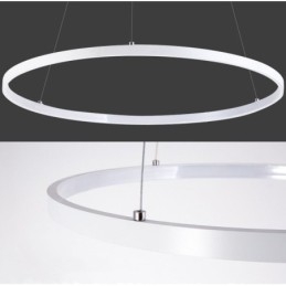 Dimbare hanglamp met afstandsbediening, modern design, drie ringen