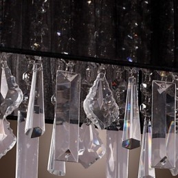 Moderne eigentijdse eiland kristal andere metalen hanglamp