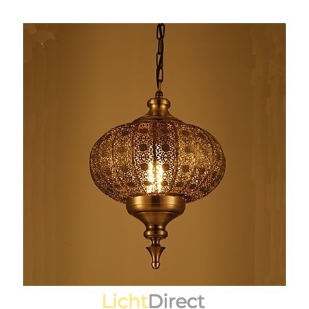 Zuidoost-Aziatische retro hand holle ijzeren kroonluchter