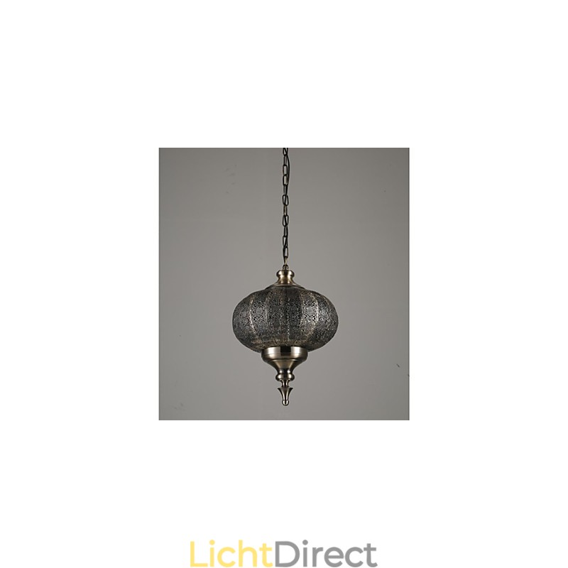 Zuidoost-Aziatische retro hand holle ijzeren kroonluchter