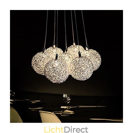 Hanglamp Modern 7-lichts woninginrichting Decoratieve aluminium hanglamp