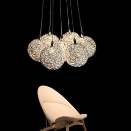 Hanglamp Modern 7-lichts woninginrichting Decoratieve aluminium hanglamp